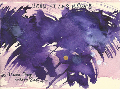 Livre L´EAU ET LES RÊVES