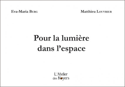 Livre POUR LA LUMIERE