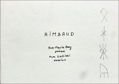 Livre RIMBAUD